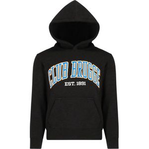 Zwarte hoodie Club Brugge kids maat 134/140 (9 a 10 jaar)