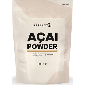 Body & Fit Superfoods Açai Powder - Acai Poeder - 300 gram (1 zak)
