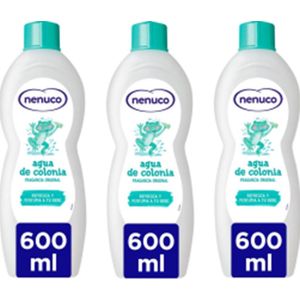 MULTI BUNDEL 3 stuks Nenuco Eau De Cologne 600ml