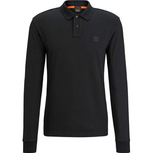 BOSS - Passerby Polo Zwart - Slim-fit - Heren Poloshirt Maat XXL