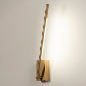 Lumidora Wandlamp 74987 - Ingebouwd LED - 5.0 Watt - 260 Lumen - 2700 Kelvin - Goud - Metaal