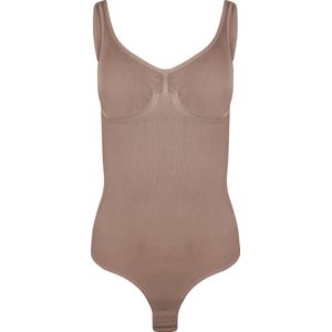 MAGIC Bodyfashion Low Back Body Dames Corrigerend ondergoed - Macchiato - Maat XXL