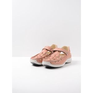 Wolky Comfortschoenen Rolling Sun oud roze leer