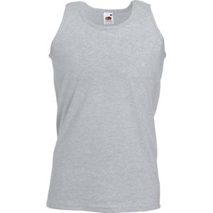 Fruit Of The Loom Heren Atletisch Mouwloos Hemd / Tanktop (Heather Grijs)