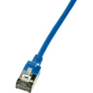 CAT6a U/FTP Ultraflex, 100% koper, blauw, 3M - Netwerkkabel - Computerkabel - Kabel