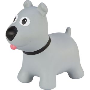 Tootina's grijze hond - opblaasbaar springspeelgoed voor kinderen - Skippybal