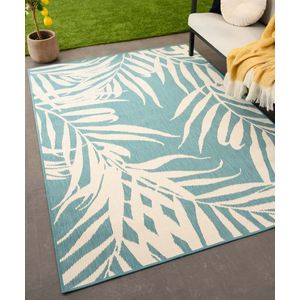 Buitenkleed Palm - Flip Coco turquoise 160x220 cm