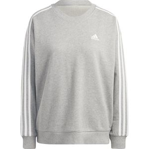adidas Sportswear Essentials 3-Stripes Sweatshirt - Dames - Grijs- XL