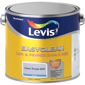 Levis EasyClean Lak & Primer 2-In-1 Mix - Clear Purple B20 - 2,5 L