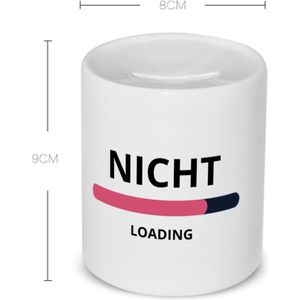 Akyol - nicht loading Spaarpot - Nicht - ochtendkoffie laden - verjaardagscadeau - verjaardag - cadeau - cadeautje voor nicht - nicht artikelen - kado - geschenk - gift - 350 ML inhoud