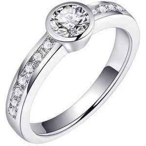 Schitterende Zilveren Ring