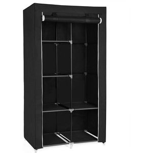 Herzberg - Opberg garderobe - blauw - 110x74x35 cm