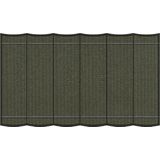 Shadow Comfort® - Harmonicadoeken incl. bevestigingsset - 500 cm x 200 cm - Deep Grey - Harmonica - Geschikt voor pergola - Pergola doek