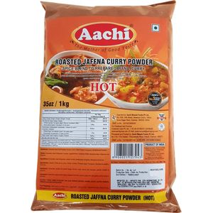 Aachi - Geroosterde Jaffna Curry Poeder Hot - 1 kg
