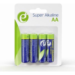 Alkaline AA batterijen, 4 stuks