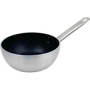 Anti-Aanbak Conische Inductie Sauteuse - 20cm - Vogue CB903 - Horeca & Professioneel