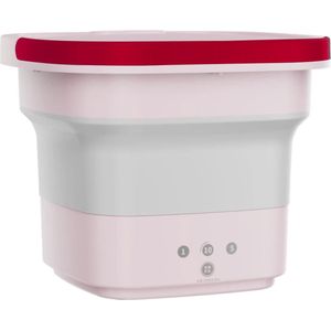 Opvouwbare mini-wasmachine met wascentrifuge - 220V reiswasmachine voor ondergoed sokken babykleding