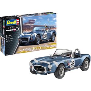 1:25 Revell 67669 62 Shelby Cobra 289 Car - Model Set Plastic Modelbouwpakket