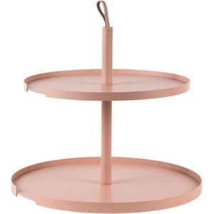 DesignBite  etagere 2 laags roze - blush