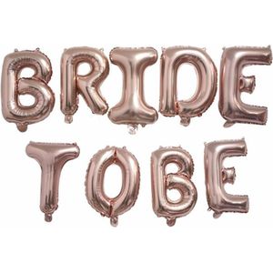 Bride To Be ballonnen | Ballonnen Set Bride To Be | Helium Ballonnen | Vrijgezellenfeest | Wedding Ballon