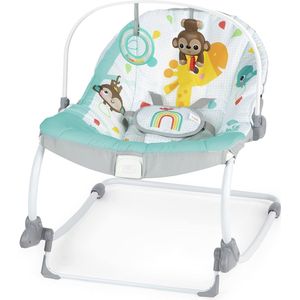 Ibenzoa® Veelzijdige Baby tot Peuter Schommelstoel met Trillingen en Verstelbare Posities