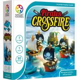 SmartGames - Pirates Crossfire - Denkspel - 80 Opdrachten - 1 Speler - Kinderen én Volwassenen