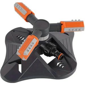 Livano Tuinsproeier - Zwenksproeier - Cirkelsproeier - Tuinsproeiers - Tuin - Sproeier - 360° - Oranje