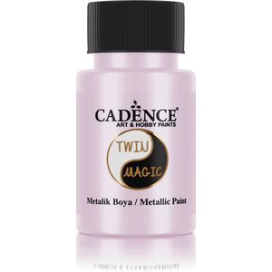 Cadence Twin Magic Acrylverf Metallic 50 ml Gold Rose