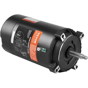 VEVOR Zwembadpomp Motor – 1 PK, 56J Frame – 115V/230V, 3450 RPM, 60Hz – Ronde Flens Vervangingsmotor