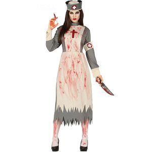 FIESTAS GUIRCA, S.L. - Retro zombie verpleegster kostuum voor vrouwen - L (40)