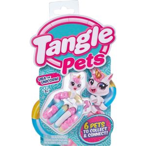Tangle Pets Unicorn - Fidget Toy - Voor de hand - Spaar ze allemaal