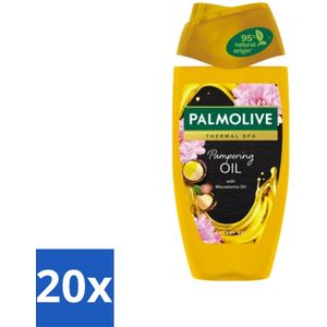 Palmolive - Thermal Spa - Douchegel - Pampering Oil - Macadamia - 250 ml - Bulkverpakking - 20 stuks