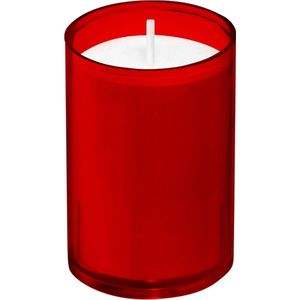 Bolsius - Horeca Relight - Navulling - 64/52 - 100 stuks per verpakking - Rood
