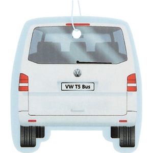 VW T5 bus air freshener - pina colada/wh