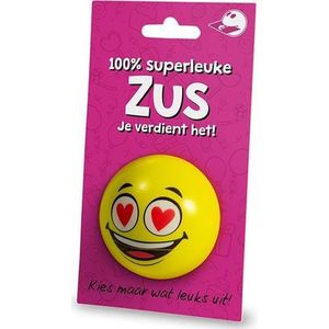 Cadeaukaart + Stressbal  Zus