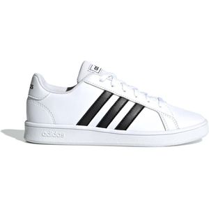 adidas - Grand Court Kids - Witte kindersneaker - 33 - Wit