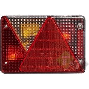 Achterlicht Multipoint IV links, 5 pins connector, Aspöck, 140mm x 200mm
