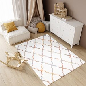 Tapiso Modena Vloerkleed Shaggy Fluffy Modern Tapijt Hoogpolig Maat- 120x170