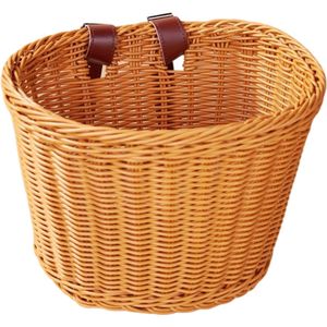 ApexArte® Fietskrat - Fietsmand - Bruin