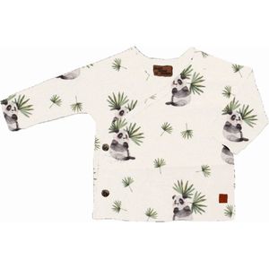 Overslag shirt panda