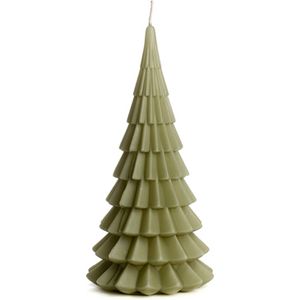 Cactula kwaliteits outdoor kerstboom kaars Eucalyptus XL - 20 x 40 cm