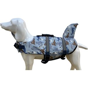 Zwemvest voor honden Sealife Maat S - Gewicht hond 6-9KG - Honden zwemvest