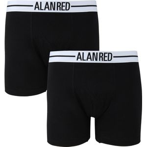 Alan Red Boxershort Zwart 2Pack - Maat M - Heren - Boxershorts