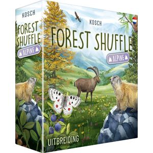 Lookout Games- Forest Shuffle Alpine - Nederlandstalig Bordspel - Uitbreiding