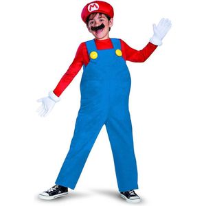 Luxe Mario™ kostuum voor kinderen  - Verkleedkleding - 116/122