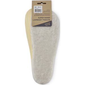Oma King - super warm lambskin insoles for barefoot shoes - zooltjes maat 25-34