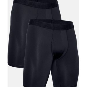 Under Armour Tech Mesh 9in Boxers 2 Pack-BLK - Maat MD