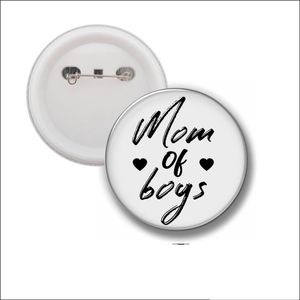 Button Met Speld 58 MM - Mom Of Boys