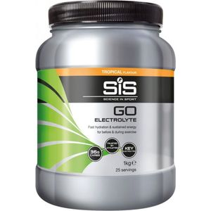 Science in Sport - SIS Energydrink - Go Electrolyte - Elektrolyten + Koolhydraten - 1 kg - Tropical smaak