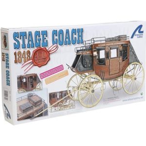 Artesania Latina - Stagecoach 1848 - Houten en metalen modelbouwpakket - Schaal 1:10